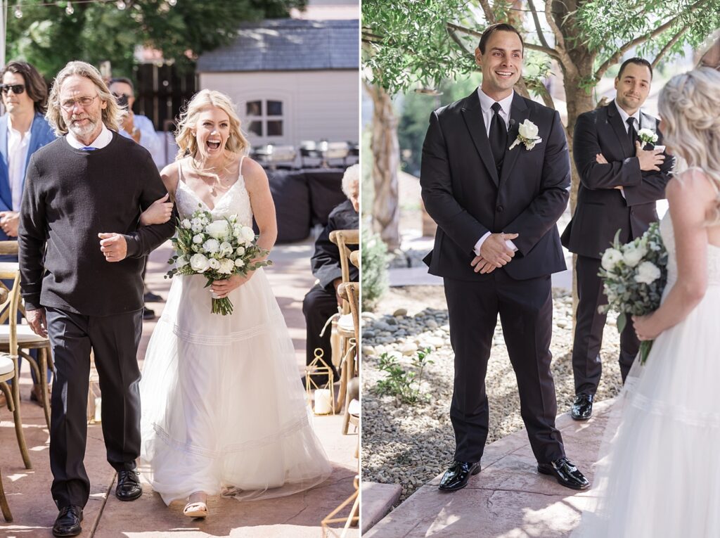 BACKYARD WEDDING CEREMONY