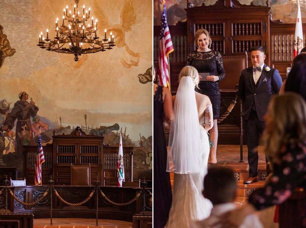 SANTA BARBARA CITY HALL WEDDING