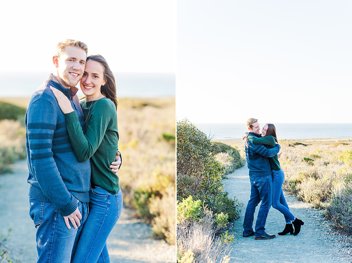 montana de oro engagement pictures