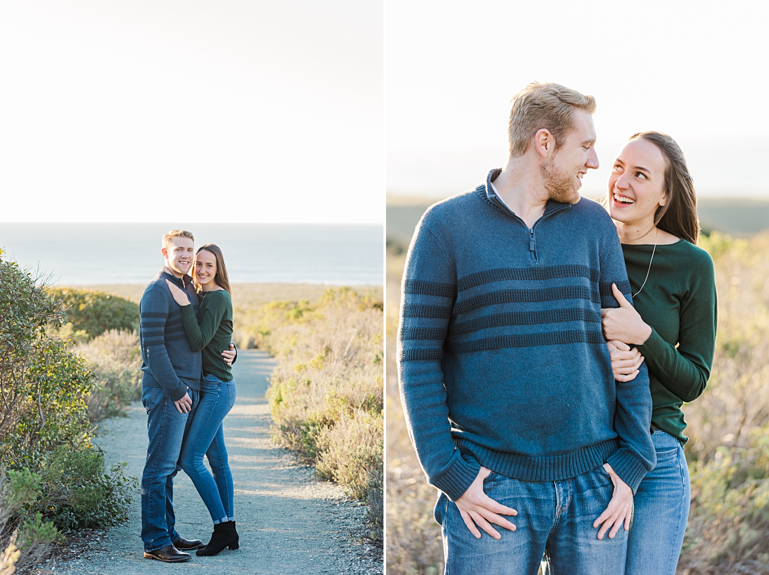 montana de oro engagement pictures