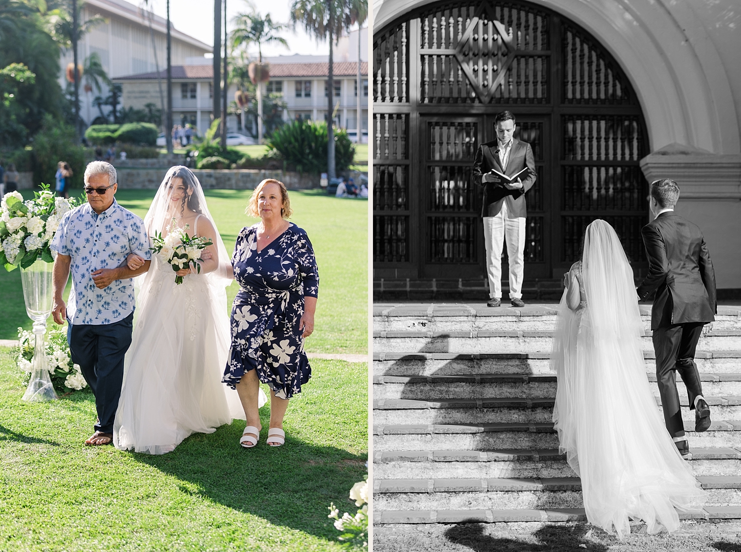 SANTA BARBARA COURTHOUSE WEDDING