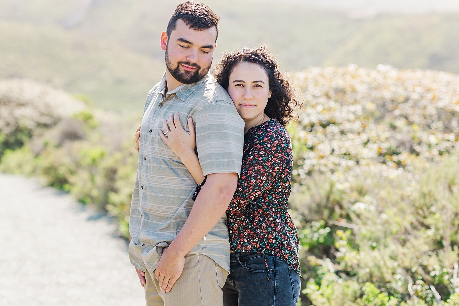 montana de oro engagement session