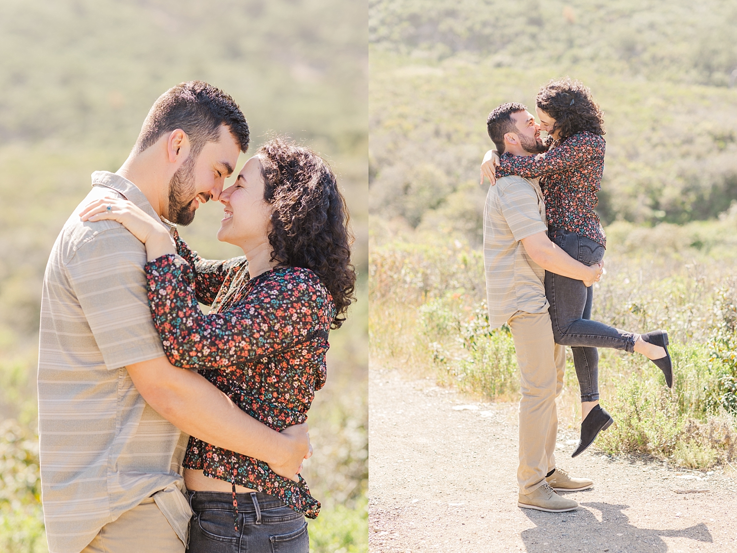 montana de oro engagement session